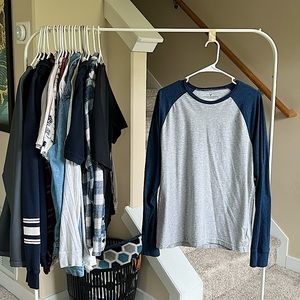 Baseball tee long sleeve